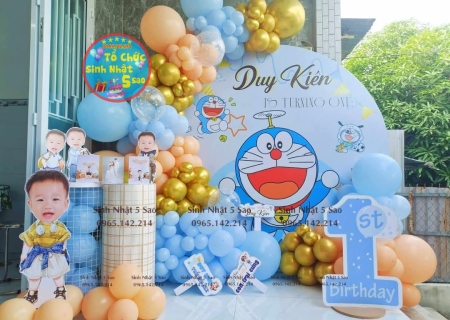 Trang Trí Sinh Nhật Tại Nhà Đẹp, Độc Đáo, Chuẩn 5 Sao Trọn Gói
