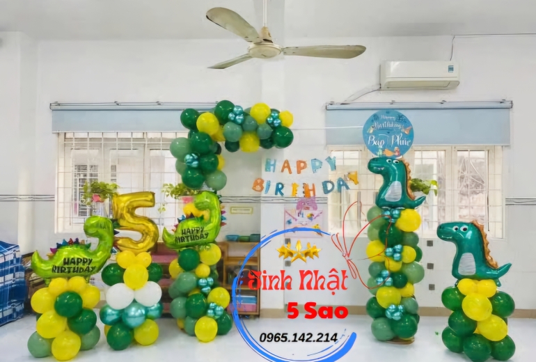 Trang Trí Sinh Nhật Quận 1 Chuyên Nghiệp | Dịch Vụ 5 Sao Đẳng Cấp & Độc Bản
