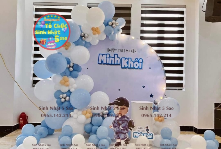 Thuê Trang Trí Sinh Nhật Quận 8 Trọn Gói, Uy Tín | Sự Kiện 5 Sao