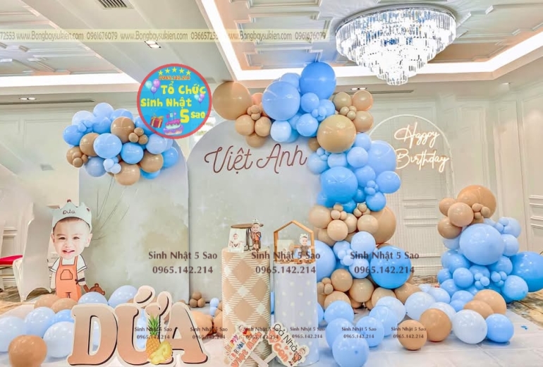 Thuê Trang Trí Sinh Nhật Quận 11 Đẹp, Trọn Gói Giá Tốt | Sự Kiện 5 Sao