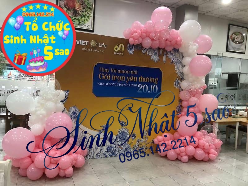 trang trí ngày 20/10