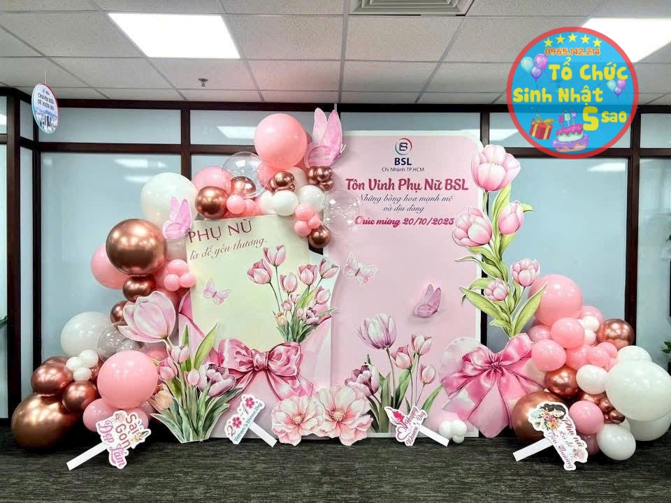 trang trí 20/10