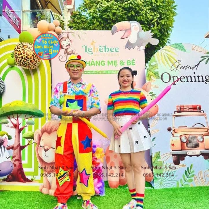 chú hề mc hoạt náo