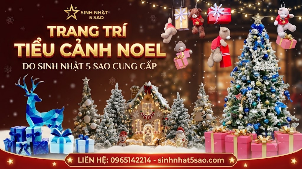 trang trí Noel TP.HCM