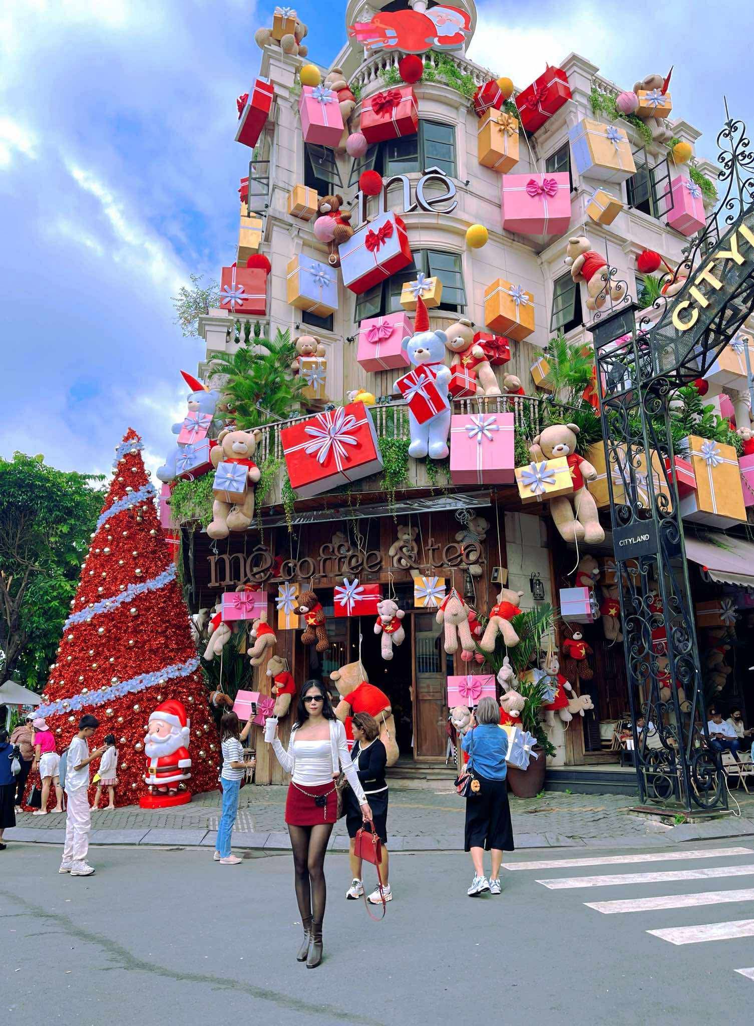 trang trí noel văn phòng công ty