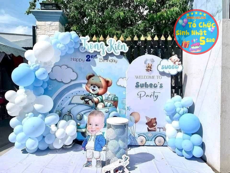 trang trí sinh nhật cho bé