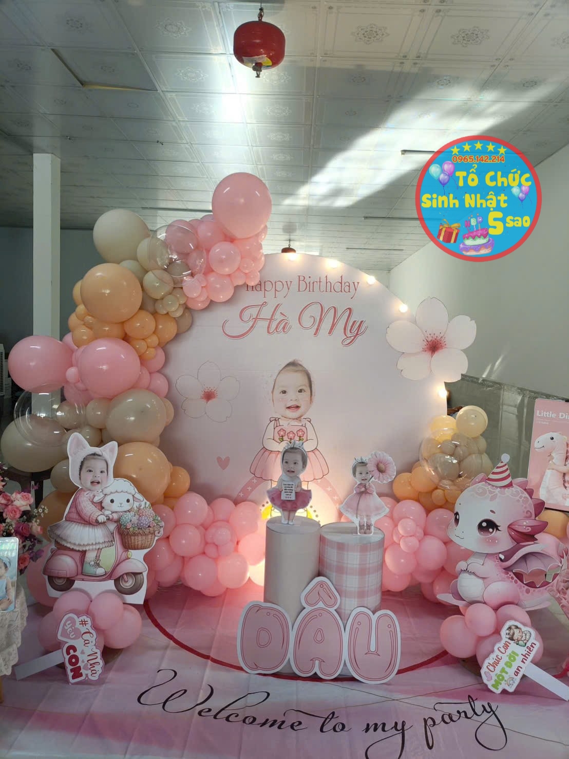 trang trí tiệc sinh nhật