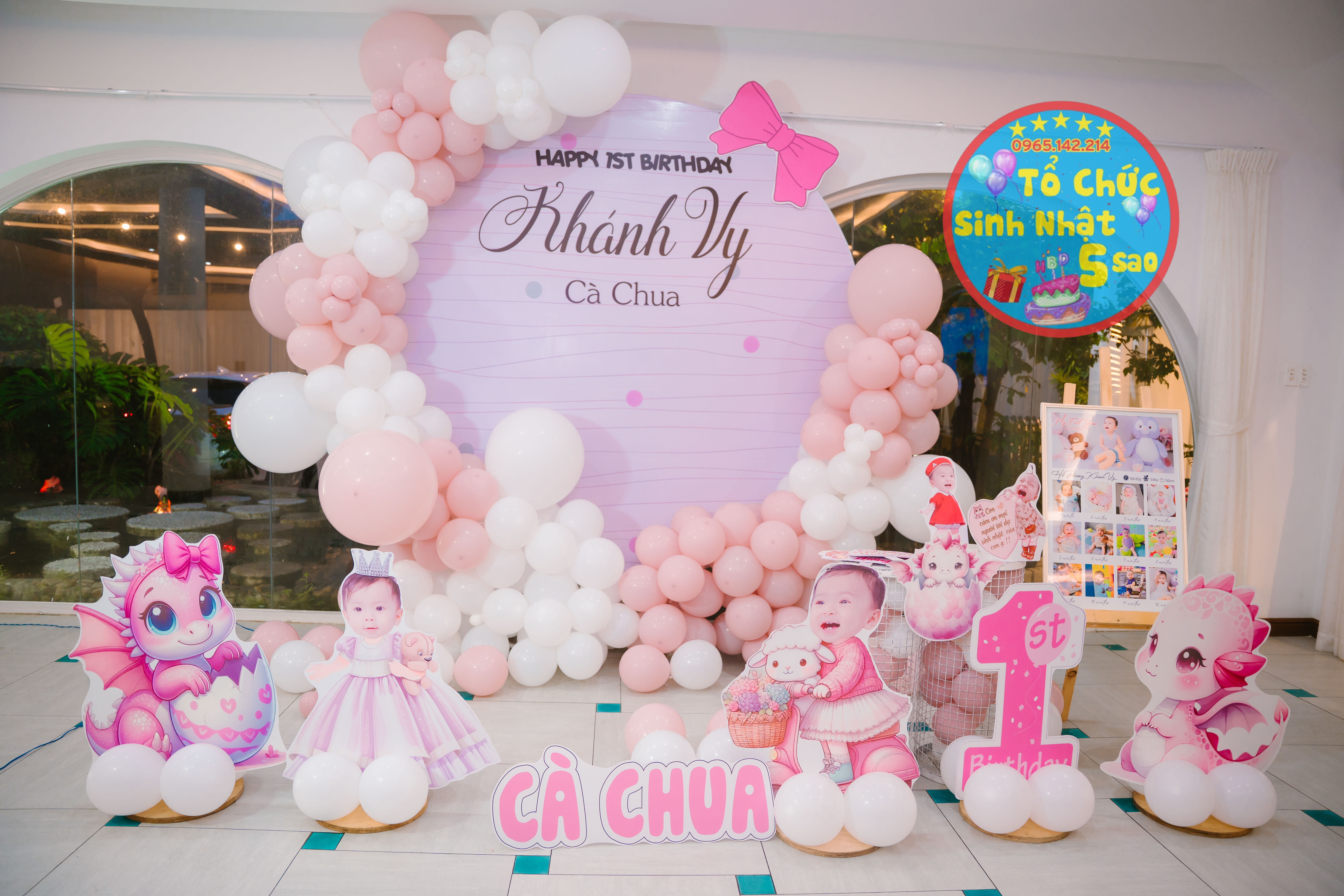 trang trí sinh nhật Quận Tân Phú