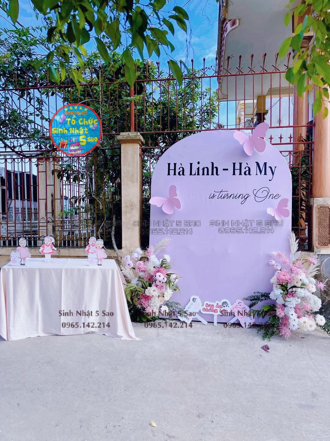 dịch vụ trang trí sinh nhật Huyện Hóc Môn trọn gói