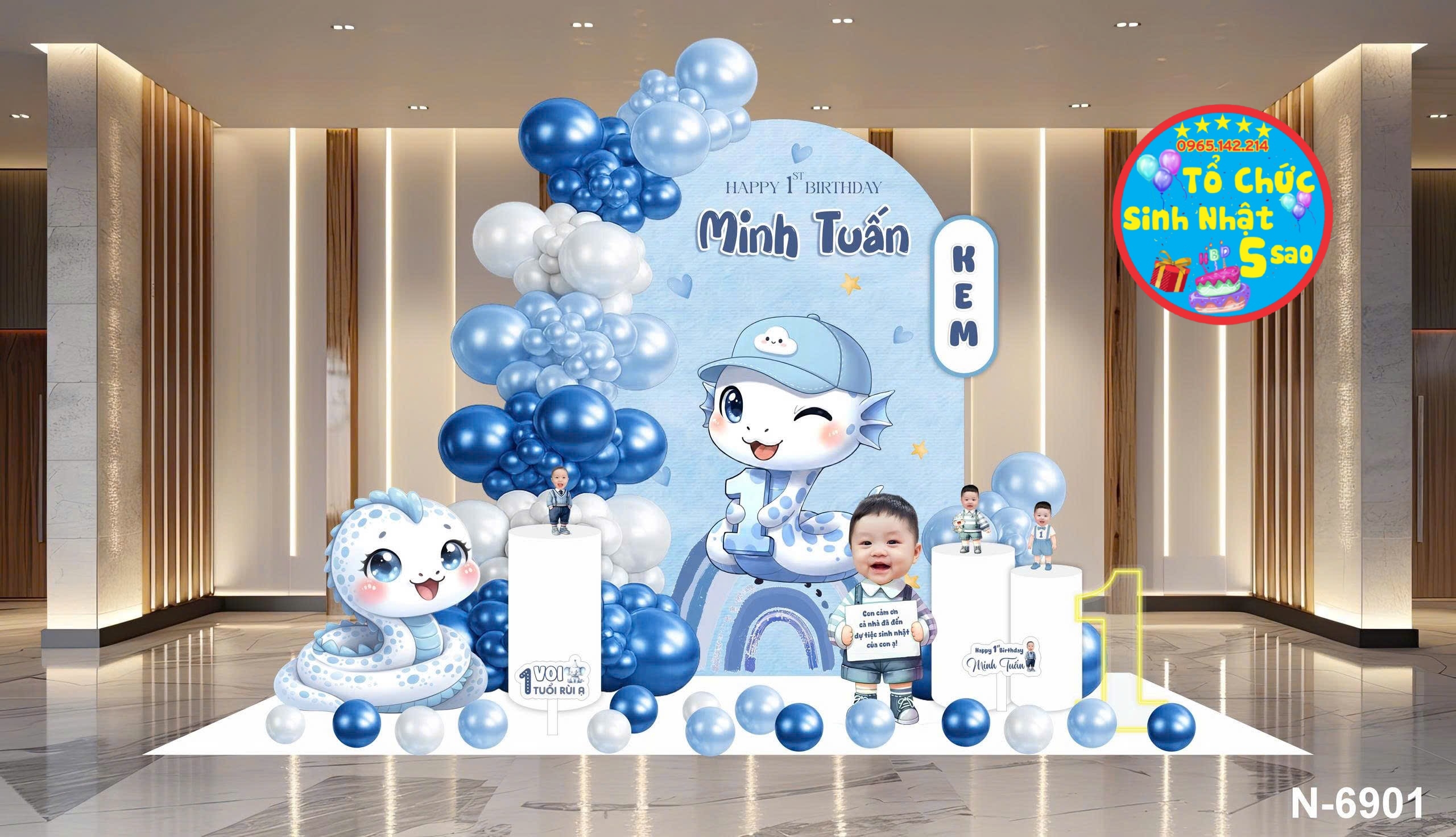 dịch vụ trang trí sinh nhật Bình Chánh