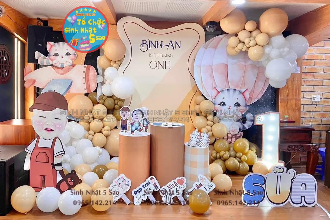 thuê trang trí sinh nhật Quận 12 trọn gói