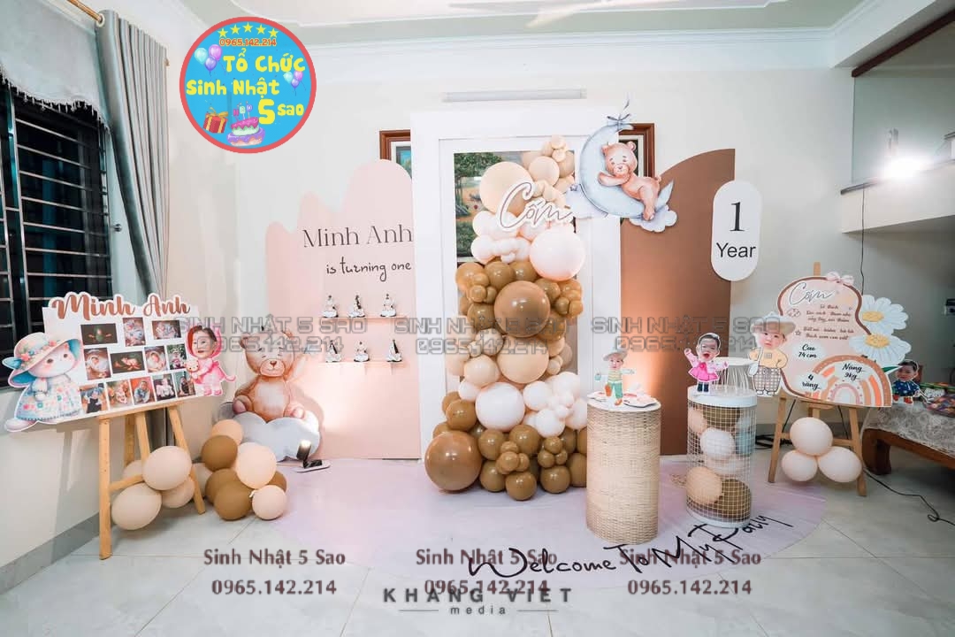 thuê trang trí sinh nhật Quận Gò Vấp