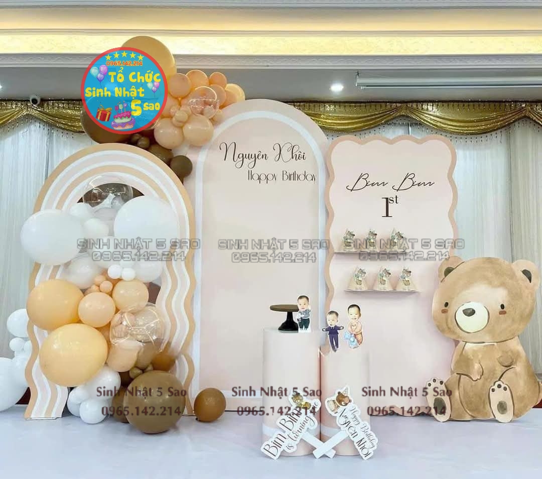 trang trí sinh nhật Bình Thạnh
