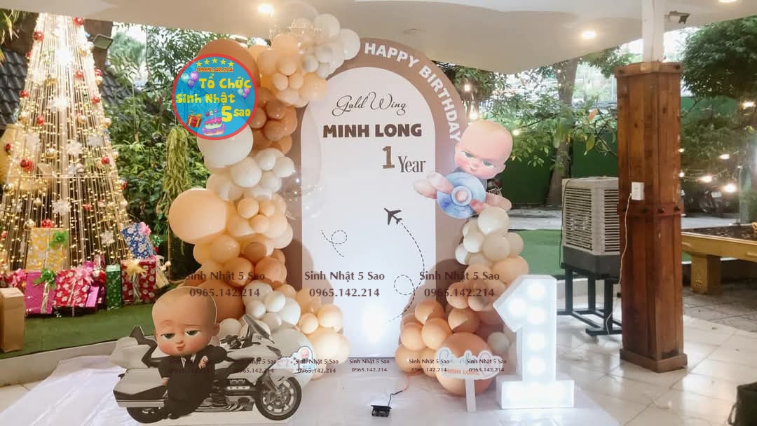 trang trí sinh nhật cho bé Quận Tân Phú