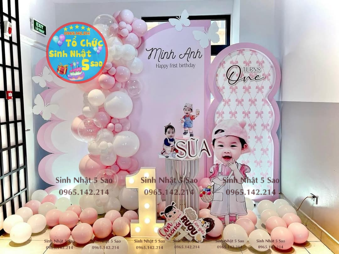 dịch vụ trang trí sinh nhật Huyện Củ Chi